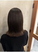 アッシュブラウン アッシュカラー 春カラー ヘアセット 韓国