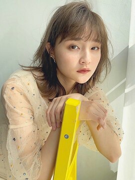 オグジュアリー 表参道(aux.) 大人かわいい/前髪[表参道/表参道駅]