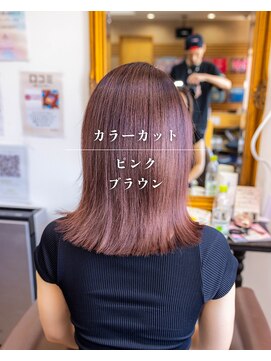 ヘアーメイク ダンス(hair make DANCE) ピンクブラウン！ 今回はブリーチ無しで！