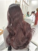 ボルドールビー レイヤーカット ブリーチなしダブルカラー