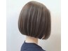 潤うグレイ艶カラー(白髪染め)+カット