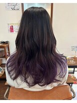 アトリエプラスイング(atelier+ing)&nbsp;パープルのグラデーションカラー