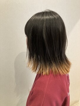 アガヴェ(AGAVe) 裾カラー/お洒落/毛先デザインカラー