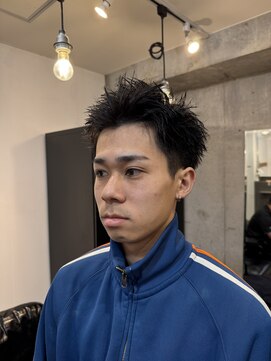 グッドプレイスアンドシング(Good Place&thing) 刈り上げスパイキーショート