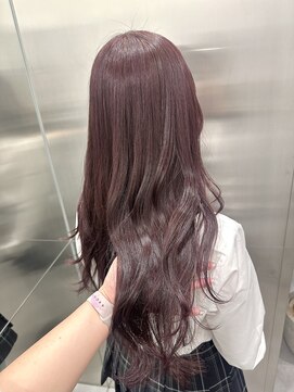 ゴウトゥデイシェアサロン 町田店(GO TODAY SHAiRE SALON) ブリーチなしピンクカラー【町田】