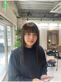 【ADORE横浜】ナチュラルベージュ×艶々ストレート