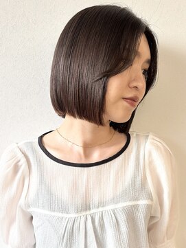 モリオフロムロンドン 松戸店(Morio from London) 【モリオ松戸 石山】大人可愛いナチュラルボブミニボブ前髪無し