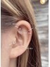 大人気☆★キラキラ耳 つぼjewelry☆★両耳で14粒まで6600円→4620円