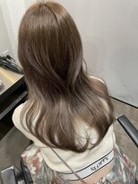 マーシュ(marshu)&nbsp;ブリーチなしWカラー♪オリーブベージュ【Hikaru】