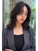 トルネード(TORNADO)&nbsp;ミディアムフェイスレイヤーカーテンバング　n7.5.9