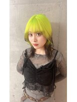 モニカ 原宿店(MONIQA) ネオングリーンルーツ