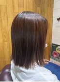 切りっぱなしボブ