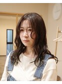レイヤーカット/オリーブブラウン/パーマ/髪質改善