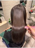 乾かすだけでストレート髪質改善美髪矯正縮毛矯正