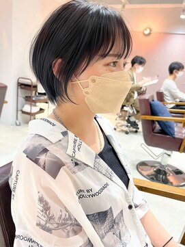 ラミエ バイ メルト 吉祥寺(lamie by melt) *滝田*20代30代40代50代吉祥寺丸みショートボブ透明感大人可愛い