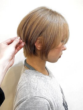 モリオ フロム ロンドン 成増店 【morio成増/宇佐美】大人可愛い丸みショート