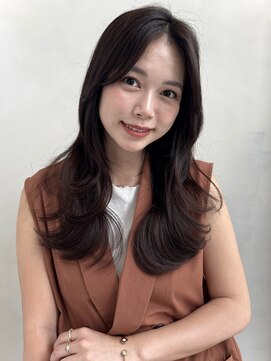 ザックラフィネ(ZACC raffine) 2way前髪/縮毛矯正/レイヤーカット/くびれヘア/前髪カット