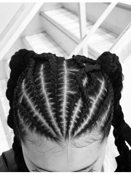 タイドヘア 茨木店(TIDE HAIR) 16本コーンロウ