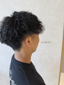 エメ バイ ヘアーポケット(aimer by hair pocket) メンズツイストスパイラルパーマ