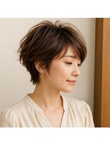 スープレックス ヘアーデザイン(SOUPREX HAIR DESIGN) ふんわりショート エレガントボブ 20代 30代 40代 50代 60代