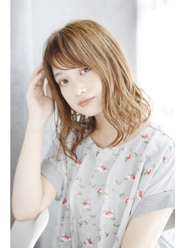 シャンティ 目白(SHANTi) 透け感バングのゆるミックスカール