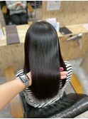 【艶髪】ふんわり感のあるナチュラルストレート◎