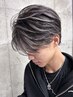 【平日限定◎セットなしでも筋感でキマる】メンズカット+ハイライト¥15000