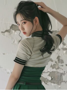 メルカ 天王寺(melca.) ヘアアレンジ/顔まわりカット/ヘアセット/韓国アレンジ