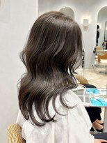 ティエラ 原宿 表参道(Tierra) 【Tierra美侑】柔らかい透ける暗髪ショコラベージュカラー