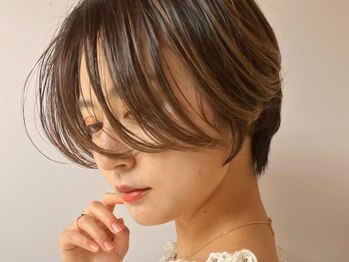 en.武蔵小杉　髪質改善トリートメント/縮毛矯正/ヘッドスパ/透明感カラー【エン】 の写真/髪質、骨格に合わせた似合わせカットで自宅でもスタイリングしやすい再現性の高いスタイルを実現します◎