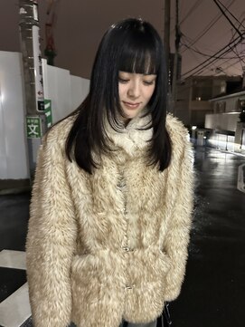 メロウ(MELLOW) 黒髪レイヤーカット/ロングレイヤー