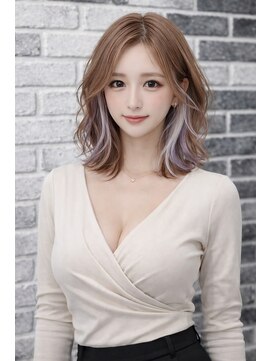 リアン(Lien) イヤリングカラー×ホワイトパール