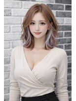 リアン(Lien) イヤリングカラー×ホワイトパール