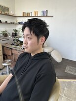 シラス(SiLasu) アップバングメンズショート