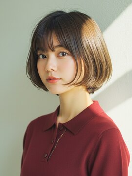 ワゴンバイアフロート(Wagon by afloat) ショートボブ髪型20代30代40代50代前髪あり前髪なし面長丸顔池袋