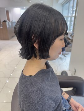 アッシュ 下北沢店(Ash) 黒髪でもかわいいボブレイヤー