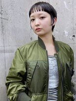 ハーヒム(her him)&nbsp;ショート/黒髪ショート/マッシュショート/ショートパーマ/警固