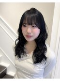 <ゲスト>人気の暗髪カラー、ブルーブラック