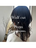 ナンバーフォーナチュラル 戸祭(NO4 natural)&nbsp;【ウルフパーマ×顔周りレイヤー】
