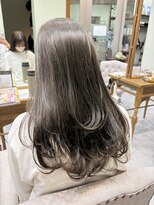 ヘアーワークス ボナ ウニクス店(HAIR WORKS bona)&nbsp;透明感溢れるグレージュ×ロングレイヤー