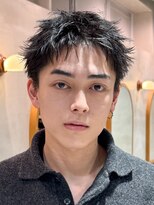 レタッチバイフィフス(RETOUCH by fifth)&nbsp;原宿メンズパーマルーズショートアクティブショートツイスパ緩め