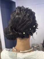 カシェル トウキョウ(Cashel Tokyo)&nbsp;サイドお団子　ヘアセット