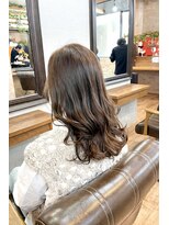 プランツヘアー&nbsp;透明感ベージュカラー