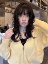 イミ(imi)&nbsp;ミディアムレイヤー/シャギーカット/ハッシュカット/パーマ/登戸