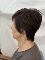 シーズンズ(SEASONS) グレーヘアのショートスタイル