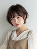 【触れたくなる艶髪へ】小顔カット＋Aujua(オージュア)トリートメント
