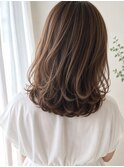 オーガニックカラー×大人ミディアム