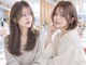 ユラギ フロム ユイマァル 倉敷(YURAGI from YUIMARL)の写真/【岡山/l倉敷/前髪割れ解消】どんな長さでも似合う顔周りの似合わせカットで、結んでもかわいい私に!★