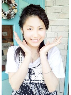 エアリーアート(airly hair art) カジュアル編み込み！