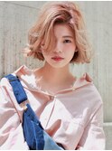 プラチナグレージュのエアリーボブが絶対可愛い!